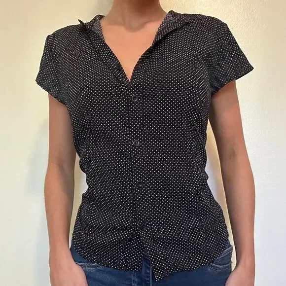 Vintage polka dot top adorable - Picture 1 of 5